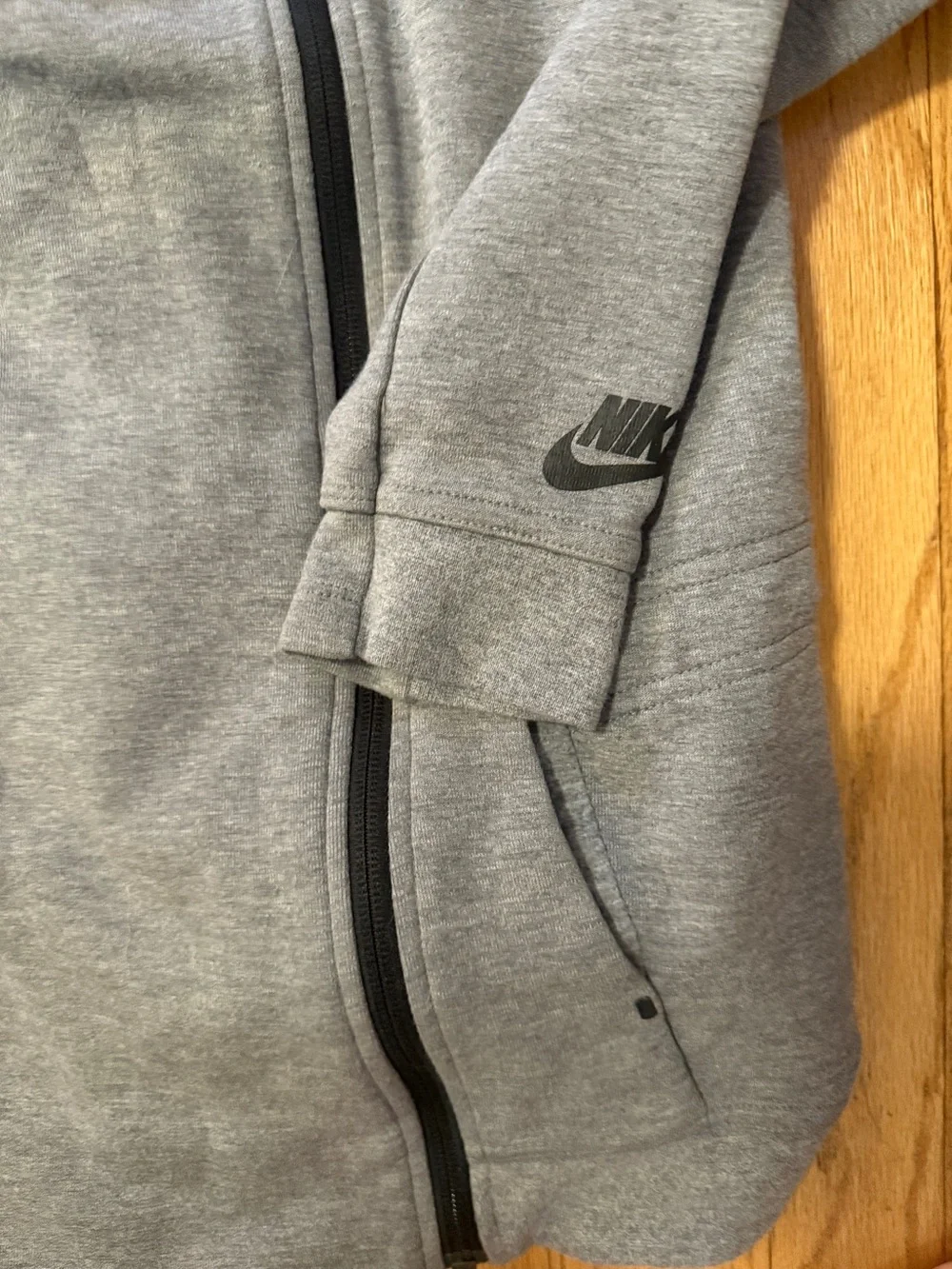 Nike Women’s Tech Hooded Asymmetrical Zip Sweatshirt